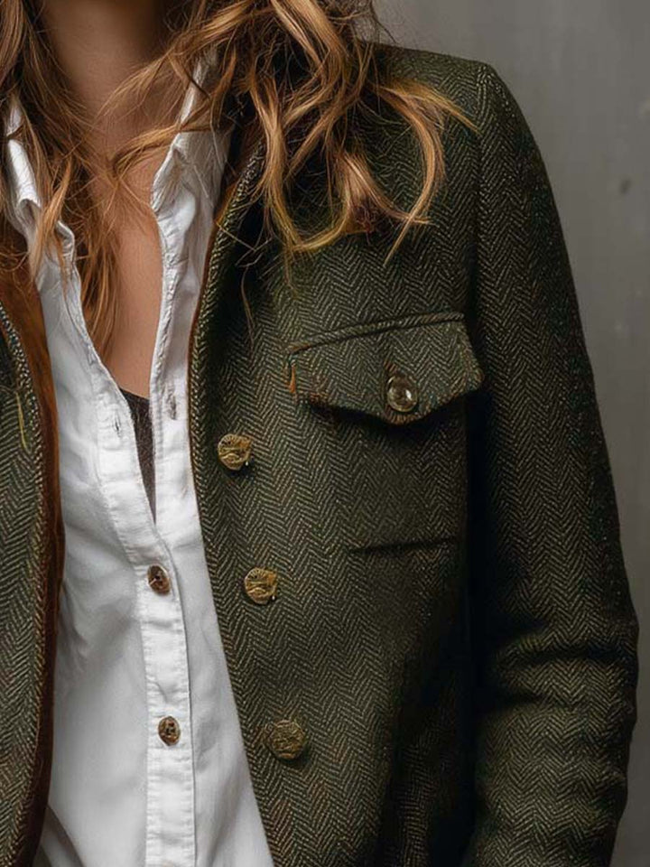 Evangeline | Embroidered Statement Blazer