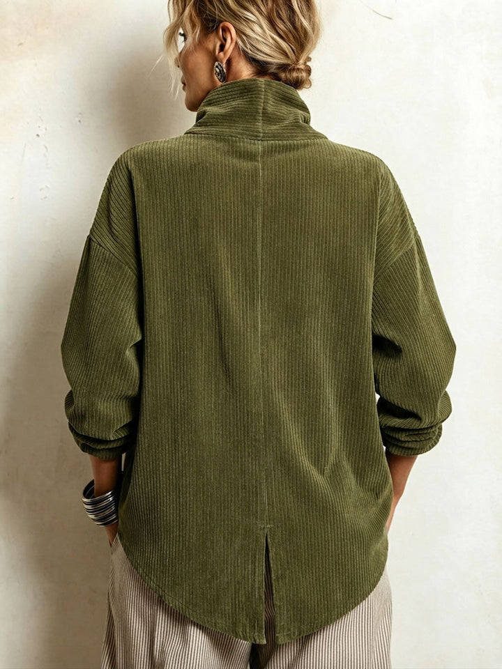 Valerie | Elegant Button-Up Corduroy Jacket