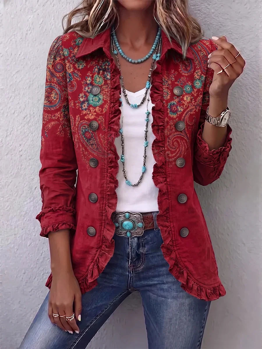 Savannah | Embroidered Casual Jacket