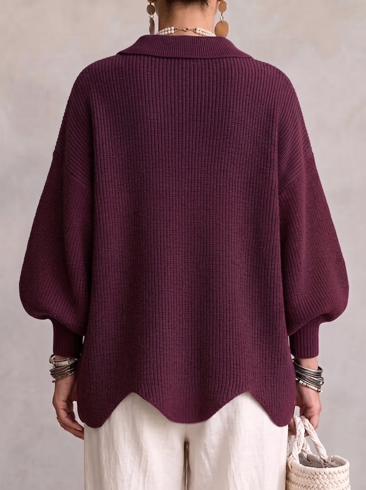 Elise | Statement Button Knit Cardigan