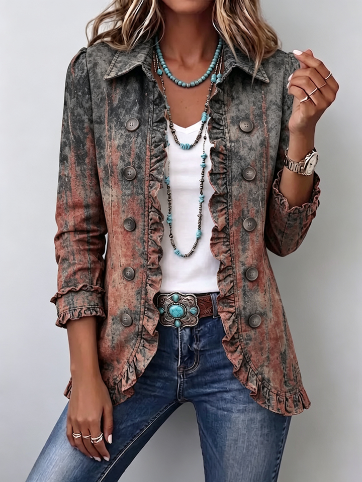 Savannah | Embroidered Casual Jacket