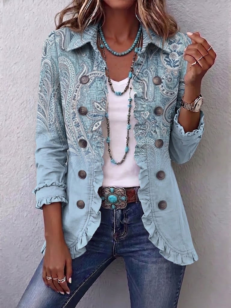 Savannah | Embroidered Casual Jacket