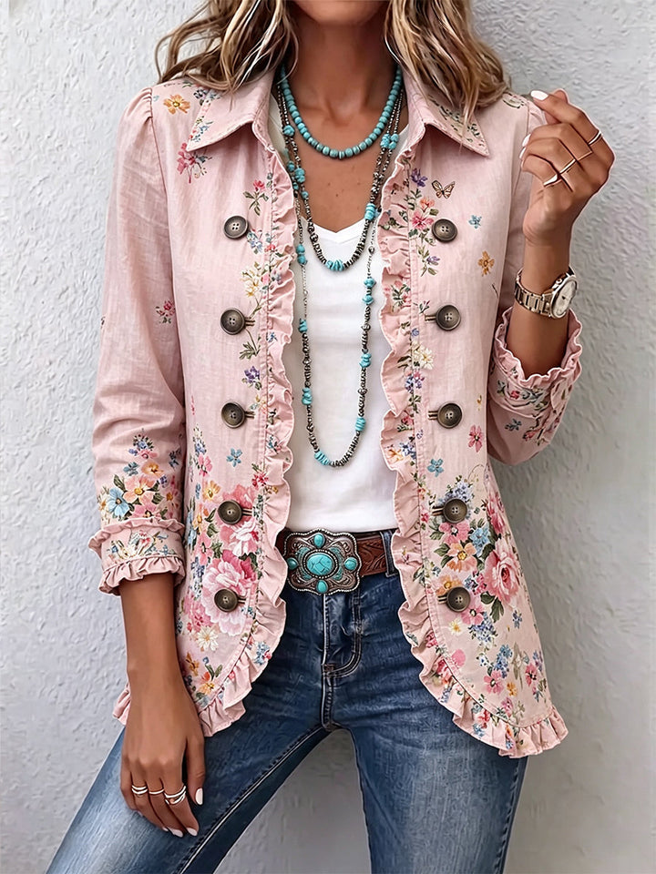 Savannah | Embroidered Casual Jacket