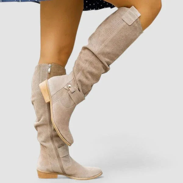 Beverly | Elegant Knee-High Comfort Boots