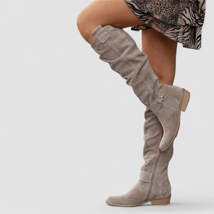 Beverly | Elegant Knee-High Comfort Boots