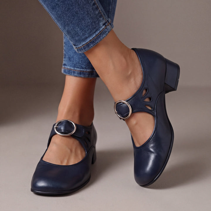 Marianne | Classic Comfort Mary Jane Heels