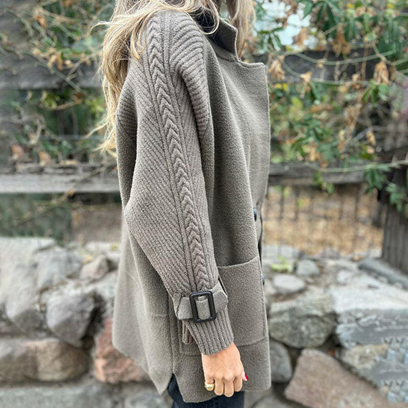 Madeline | Relaxed Open-Front Coat