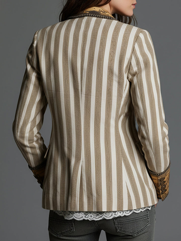 Augusta | Striped Detail Blazer