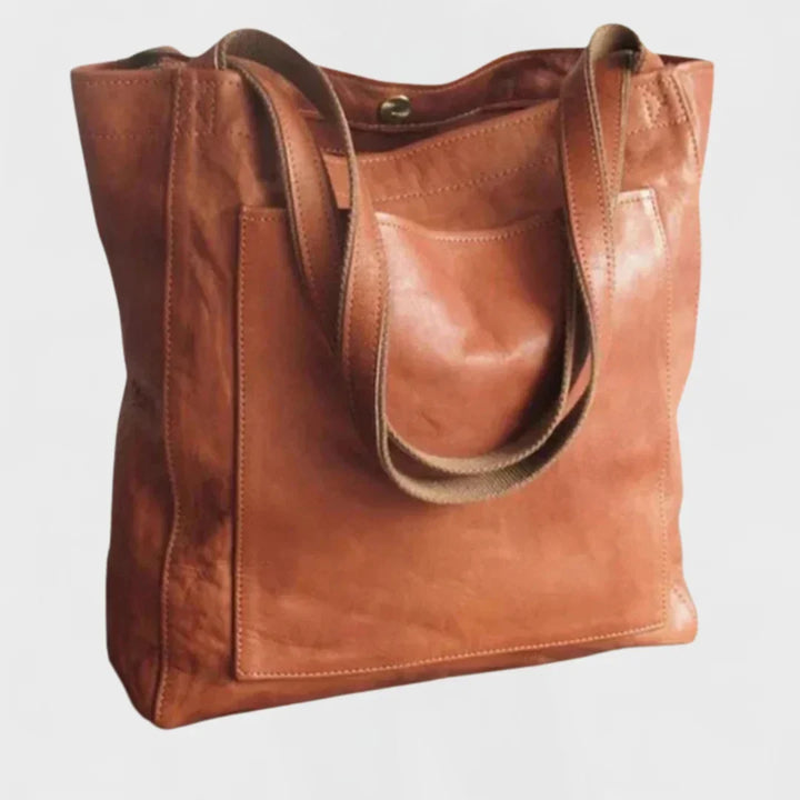Clara | Everyday Leather Tote Bag