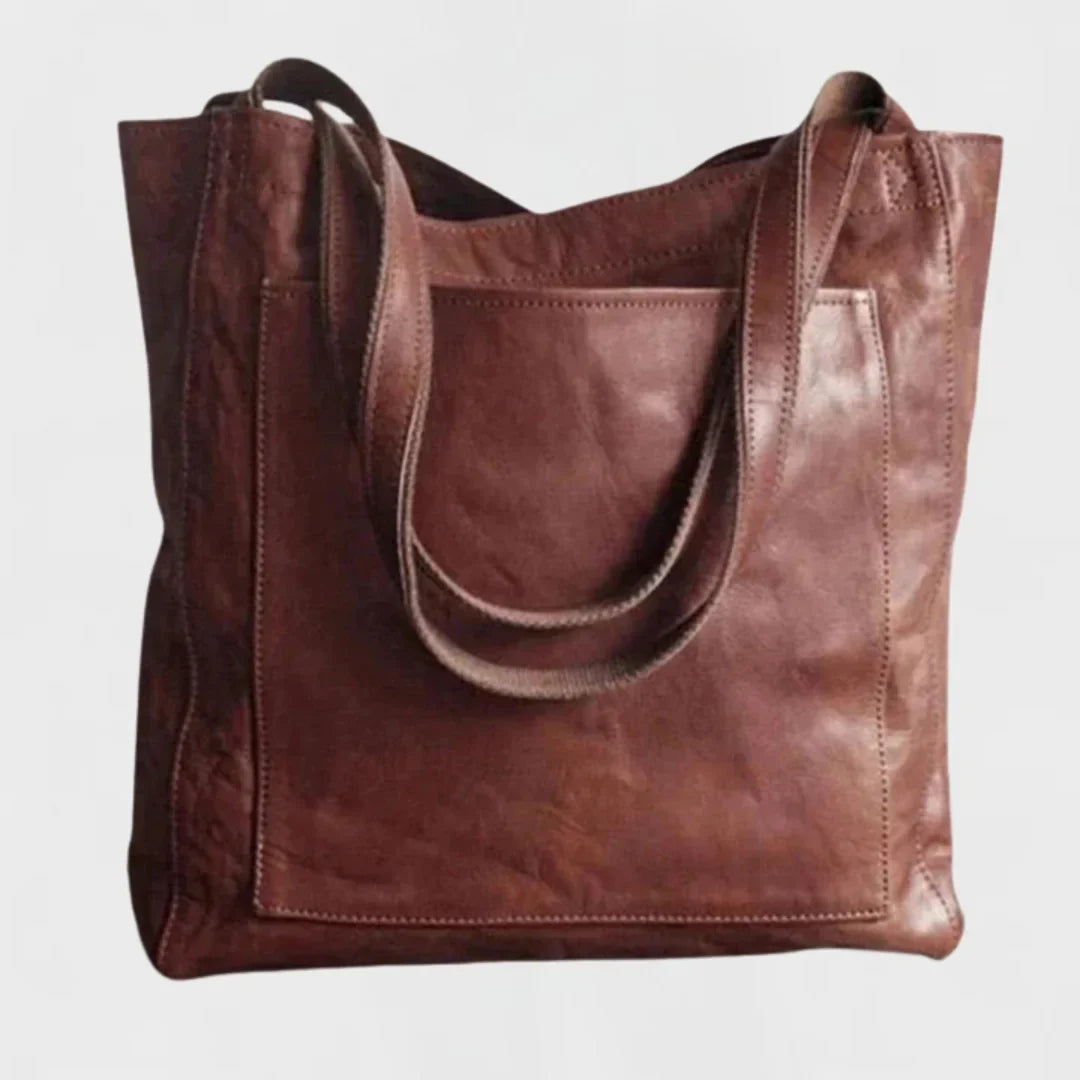 Clara | Everyday Leather Tote Bag