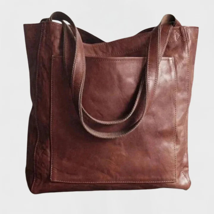 Clara | Everyday Leather Tote Bag