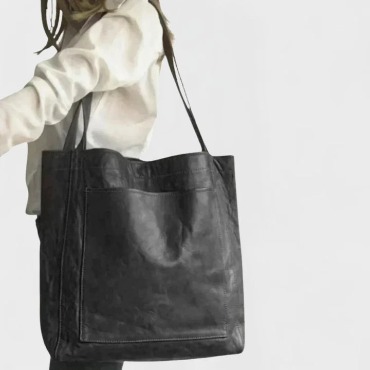 Clara | Everyday Leather Tote Bag