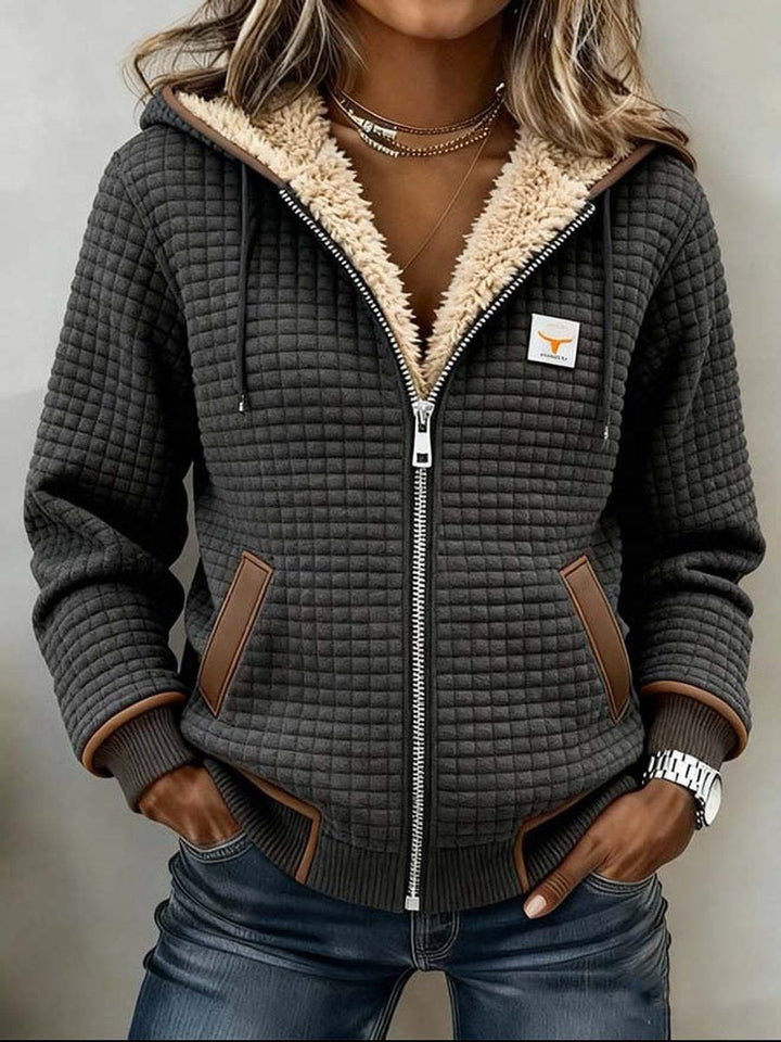 Harper | Sherpa-Lined Hooded Jacket