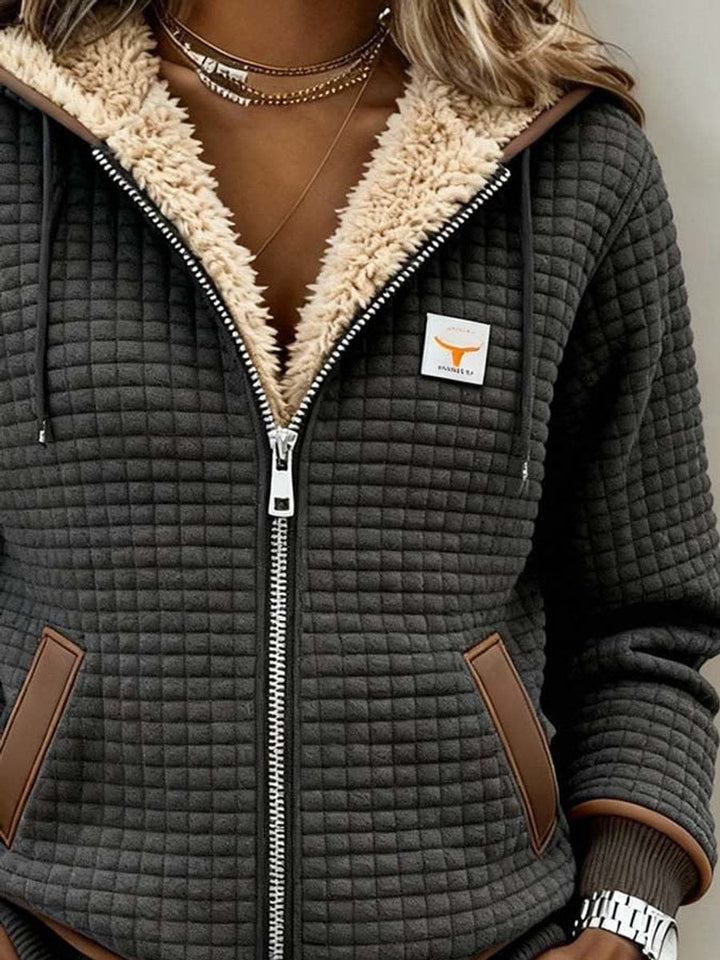 Harper | Sherpa-Lined Hooded Jacket