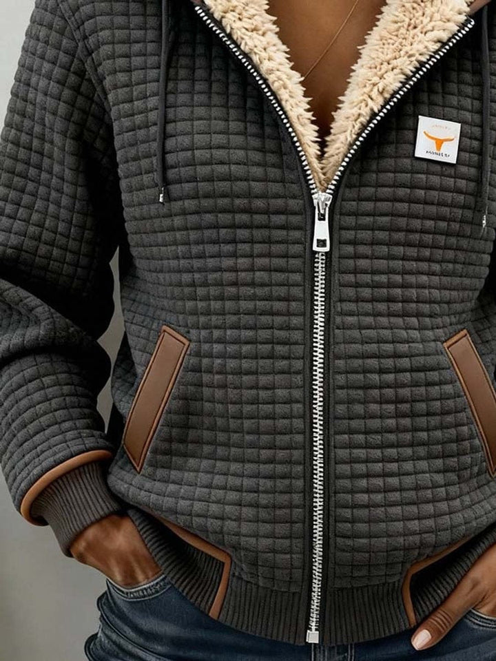Harper | Sherpa-Lined Hooded Jacket
