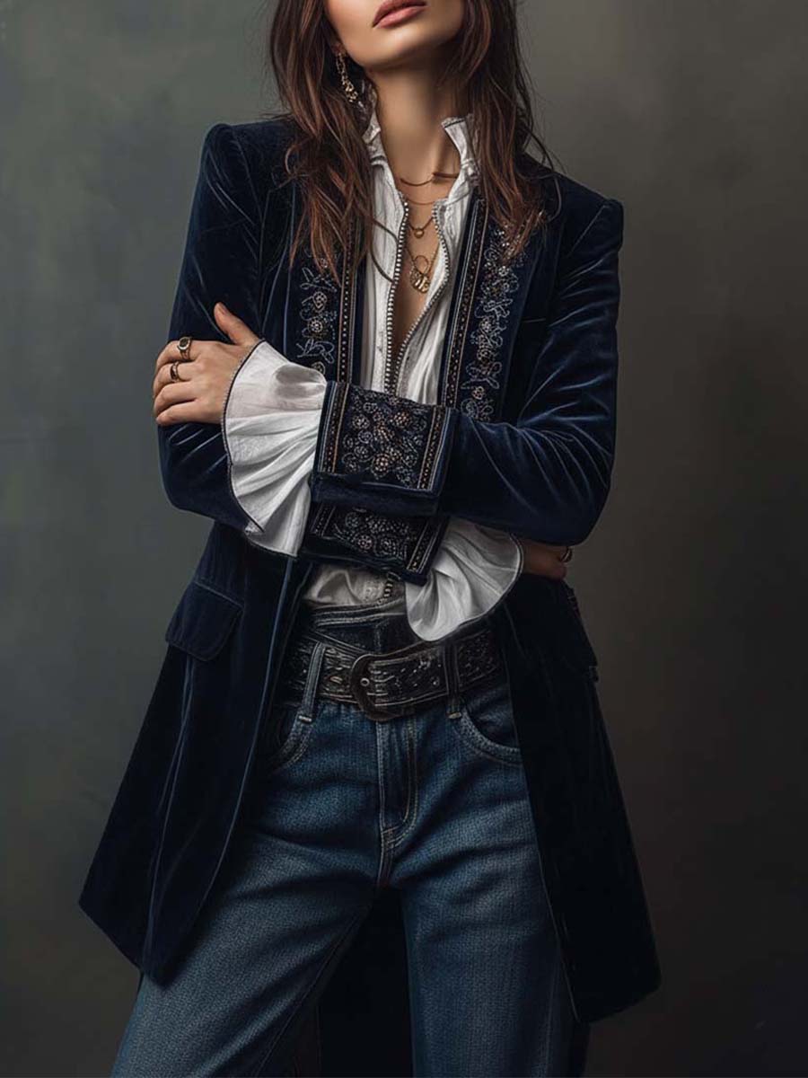 Juliet | Detailed Longline Blazer