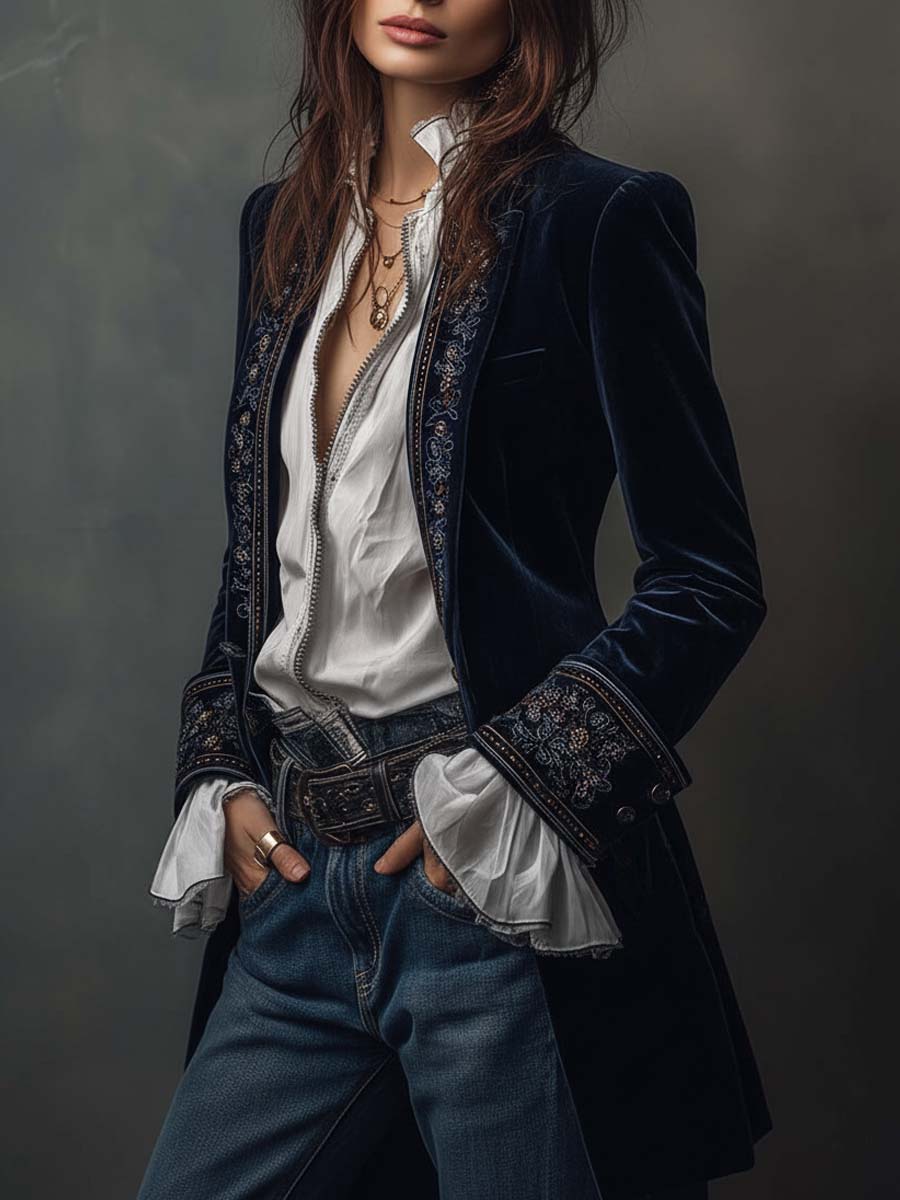 Juliet | Detailed Longline Blazer