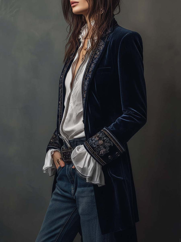 Juliet | Detailed Longline Blazer